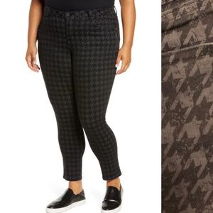 Wit & Wisdom Ab-Solution Houndstooth Ankle Skinny